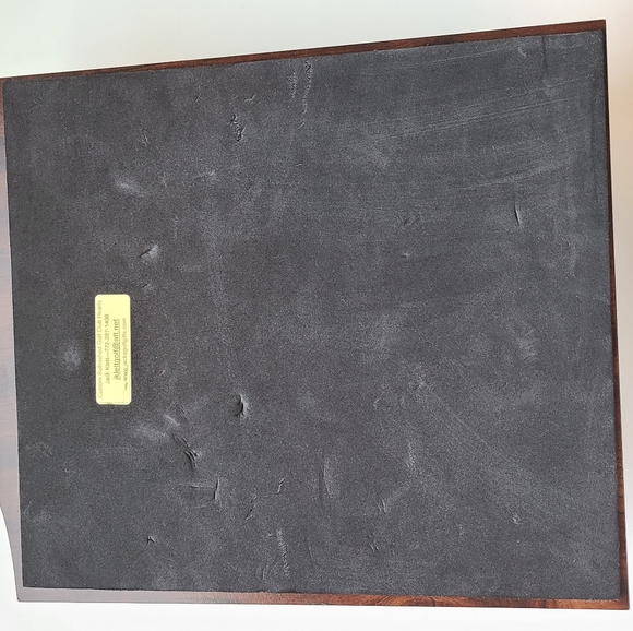 Arnold Palmer 3 golf club decorative plaque with c - Picture 7 of 10